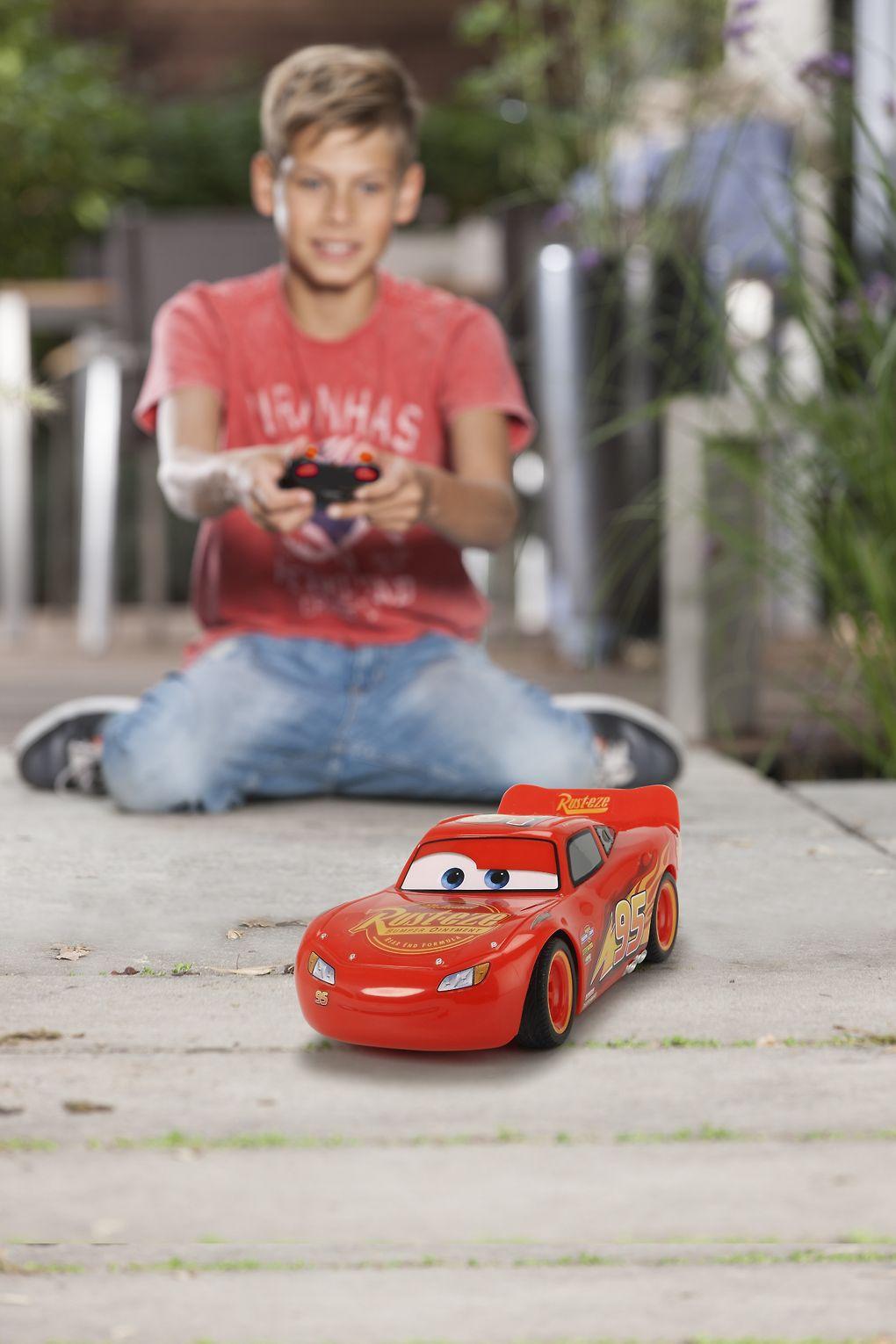 Dickie „Disney Disney Cars Zigzag McQueen Cars Turbo RC nuotolinio valdymo pultas“