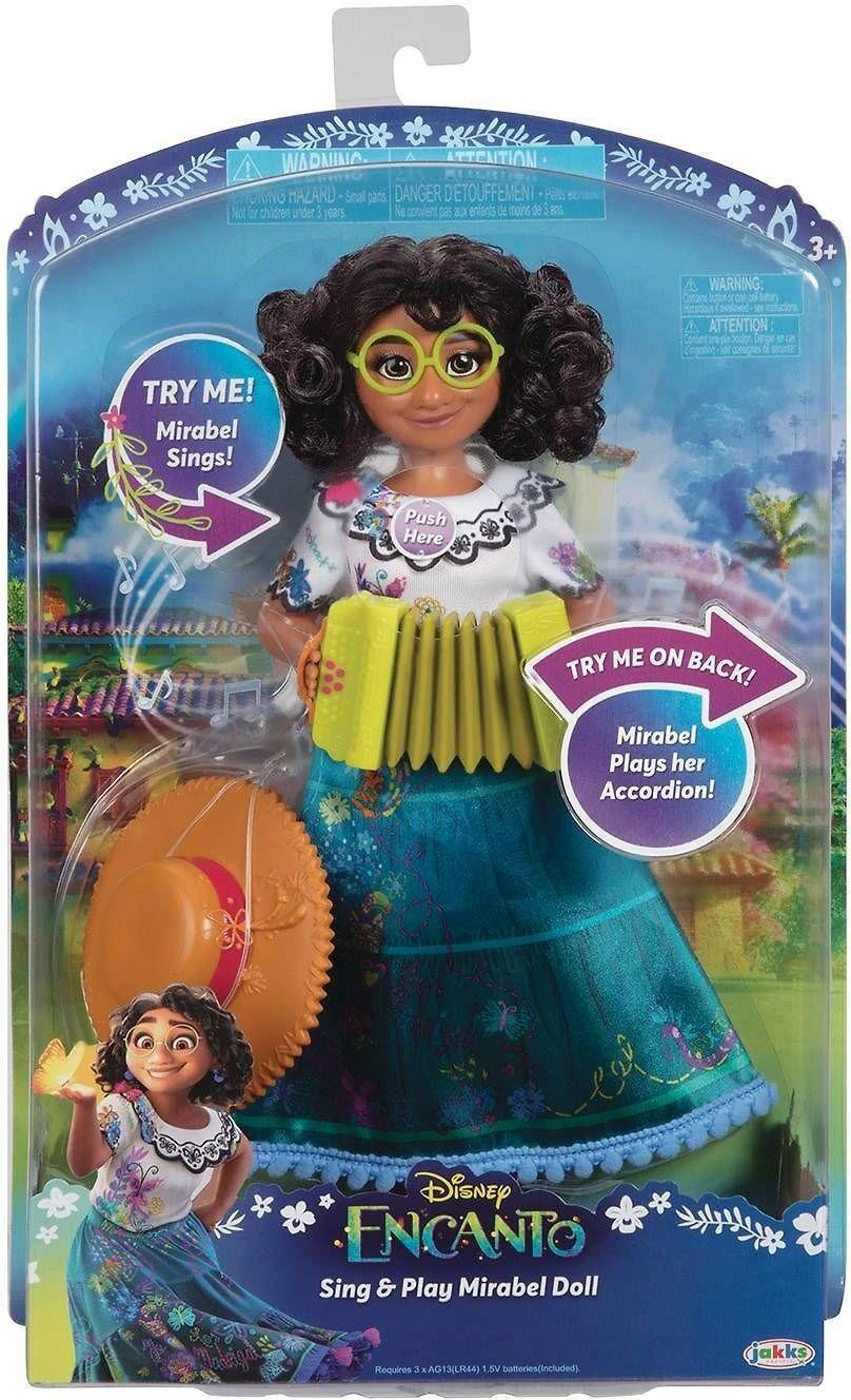 Almarina Dainuojanti lėlė Disney Encanto Mirabel Cantante