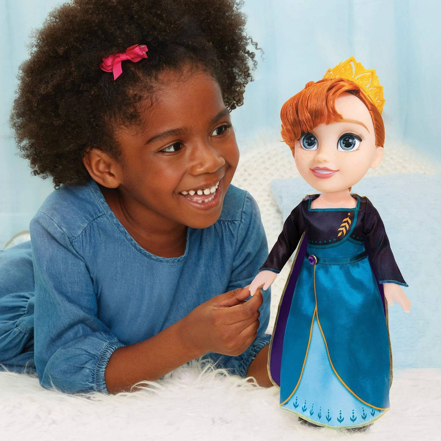 FROZEN Disney Princess Lėlė Disney Princesės Ana Ledo šalis lėlė 35 cm