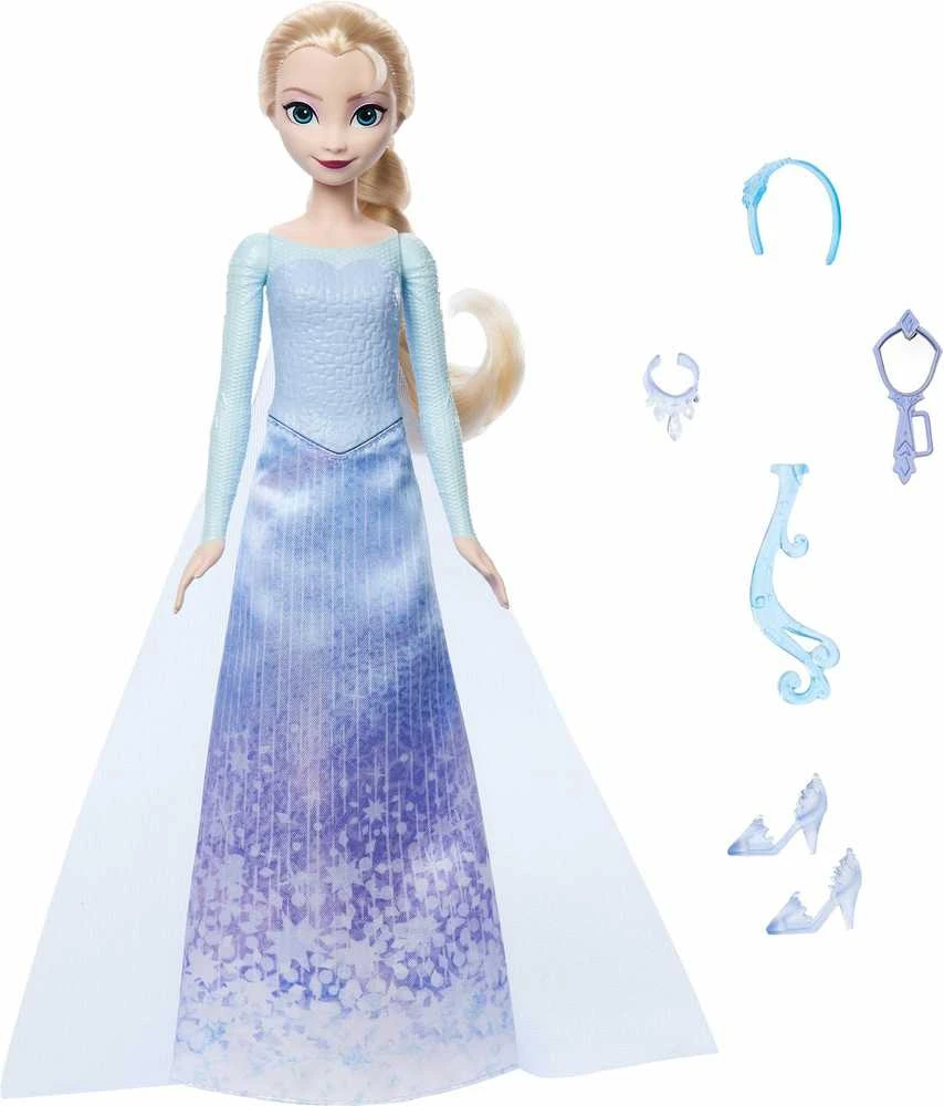 Mattel DISNEY FROZEN SPIN and REVEAL Elzos siurprizų rinkinys (JBG59)