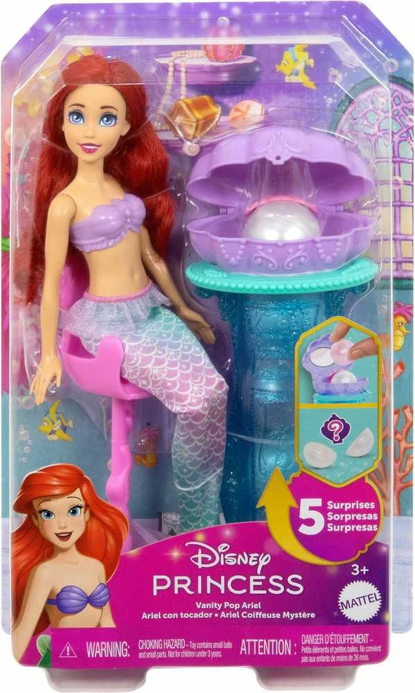 Mattel DISNEY PRINCESS Arielės staigmenų rinkinys (JBF86)