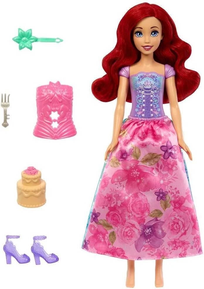 Mattel DISNEY PRINCESS SPIN and REVEAL Arielės siurprizų rinkinys (HTV88)