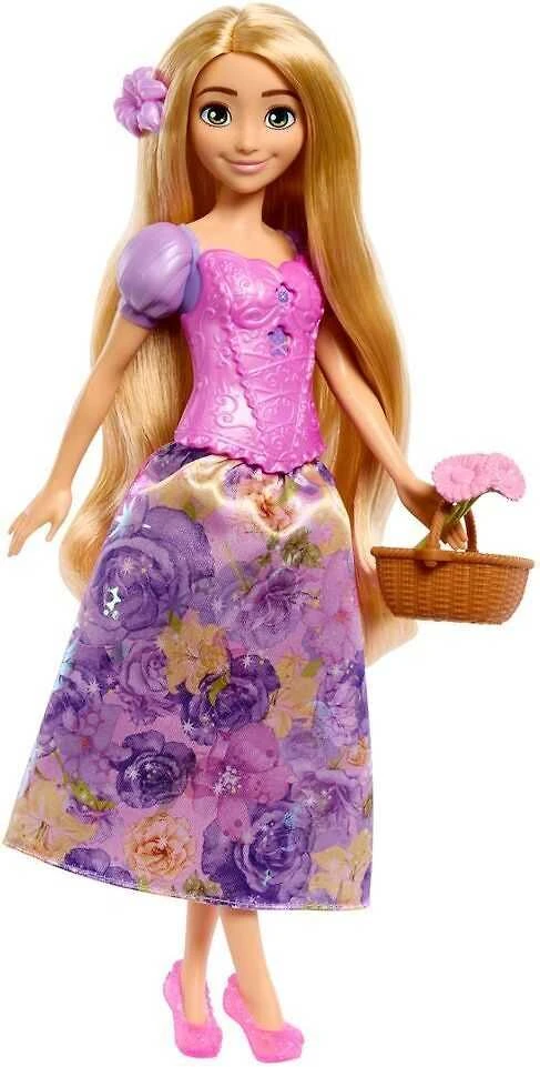 Mattel DISNEY PRINCESS SPIN and REVEAL Auksaplaukės siurprizų rinkinys (HTV86)