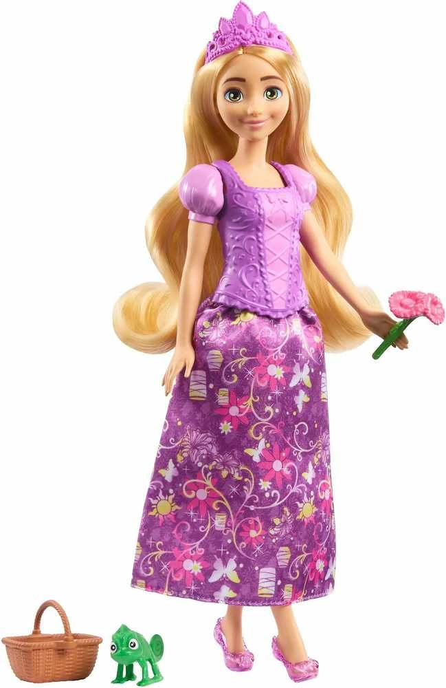 Mattel Lėlė Disney princesė Roszpunka 2in1 su aksesuarais