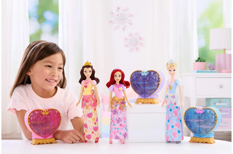 Mattel DISNEY PRINCESS JEWEL REVEAL Arielės siurprizas (JHL49)