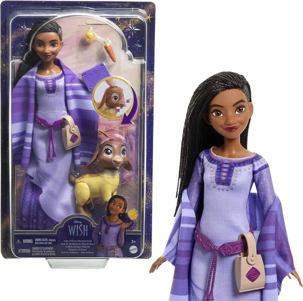 Mattel „Disney Wish“ lėlės Ashos ir jos draugo rinkinys