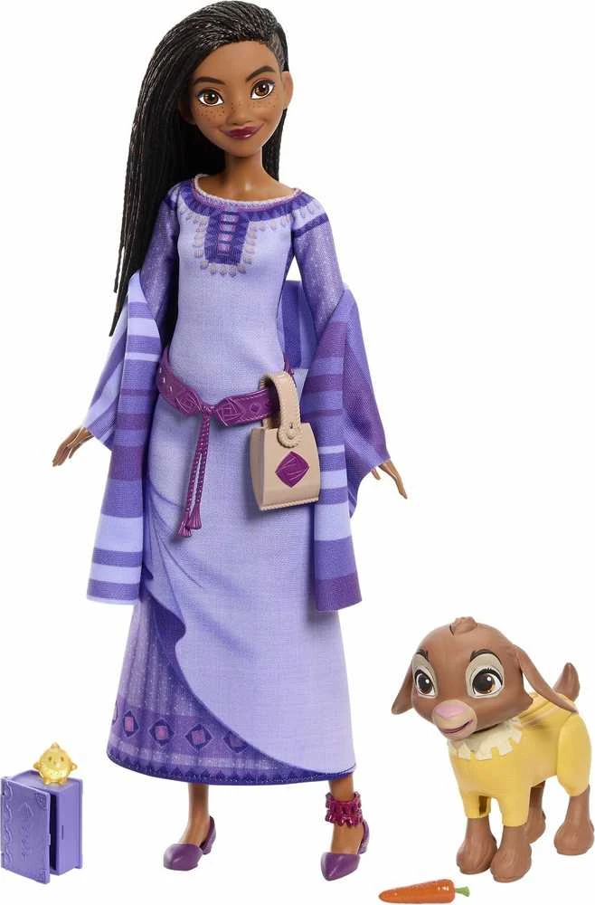 Mattel „Disney Wish“ lėlės Ashos ir jos draugo rinkinys