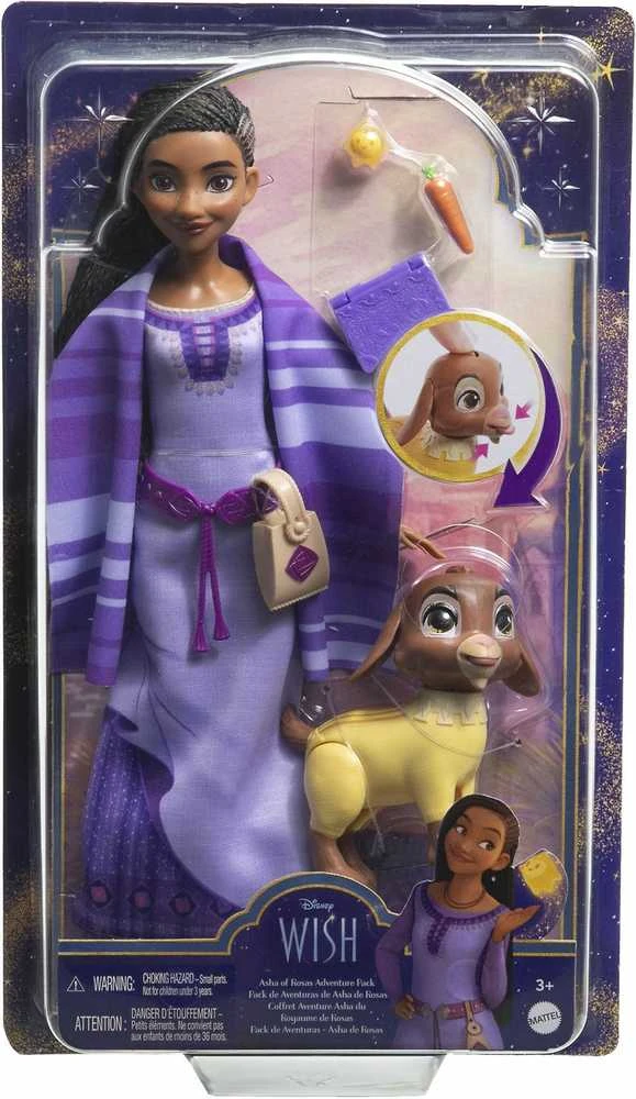 Mattel „Disney Wish“ lėlės Ashos ir jos draugo rinkinys