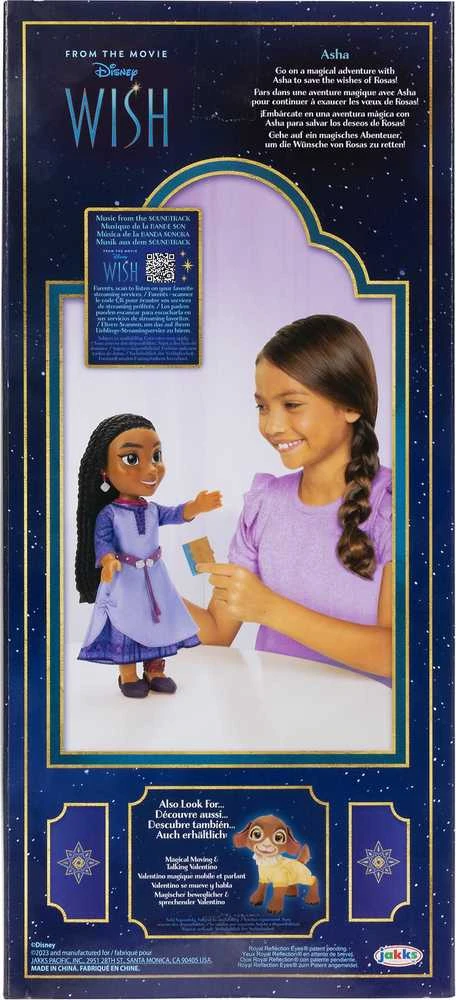 Jakks Pacific Disney Princess WISH Lėlė ASHA