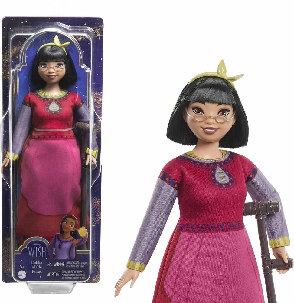 Mattel Disney Wish Dahlia - madinga lėlė