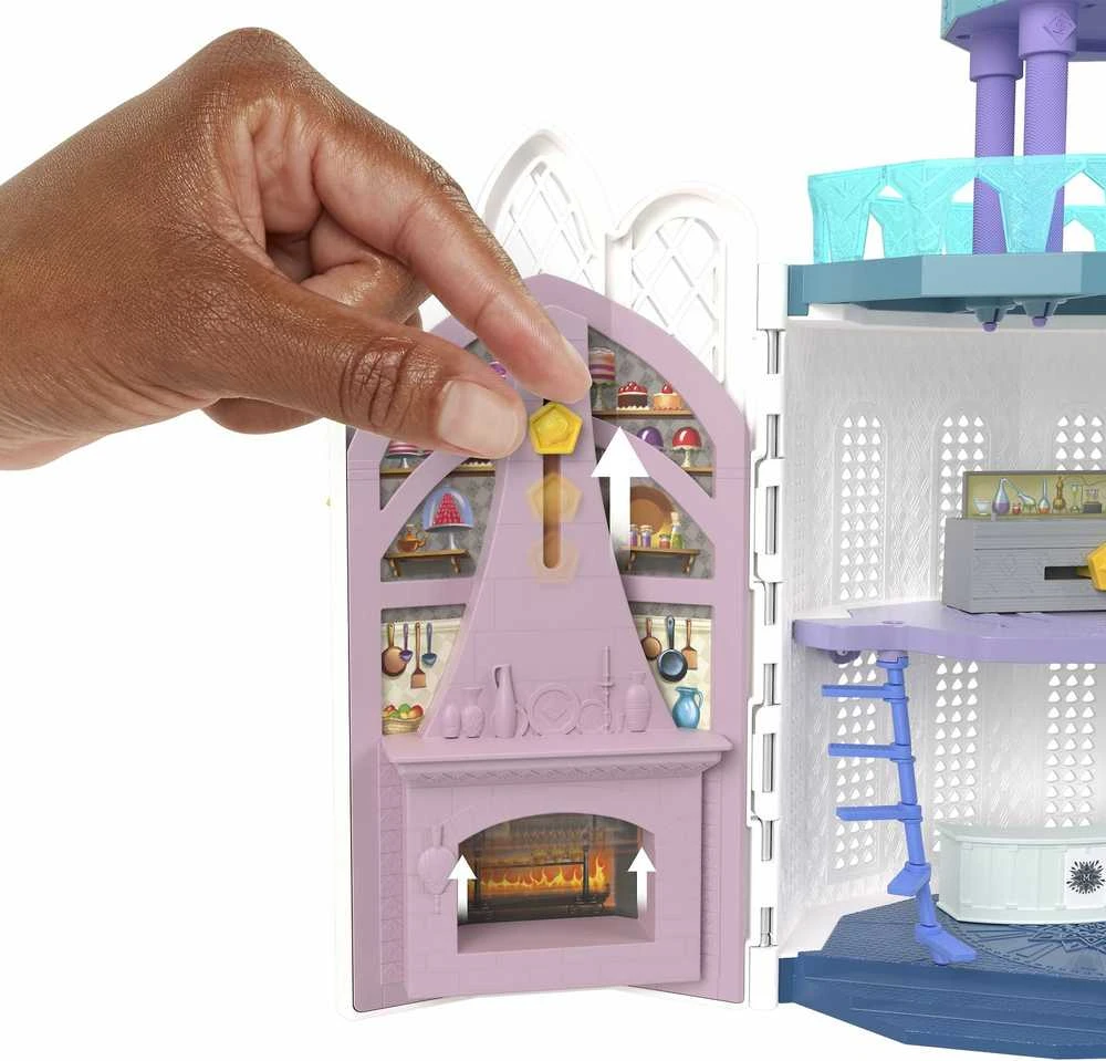 Mattel „Disney Wish“ – Rosos pilies lėlių namelio rinkinys (HPX38)