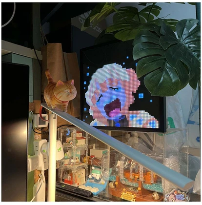 Divoom Pixoo 64 II Pixel Art Cloud Frame LED-näyttö
