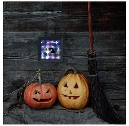 Divoom Pixoo Bilderrahmen m. einstellb. Pixeln juodas