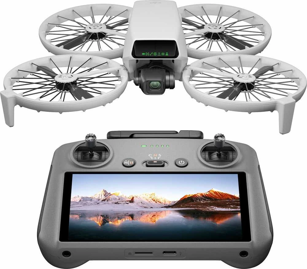 DJI Flip dronas su DJI RC 2 valdymo pultu
