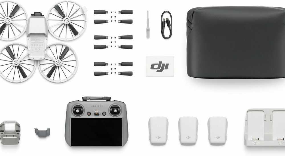 Dronas DJI Flip Fly More Combo RC2
