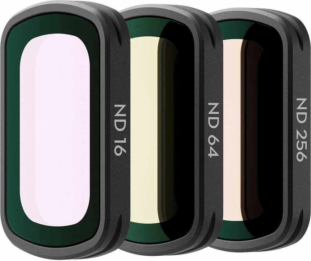 Magnetinio filtro rinkinys DJI ND 16/64/256, skirtas DJI Osmo Pocket 3 kamerai