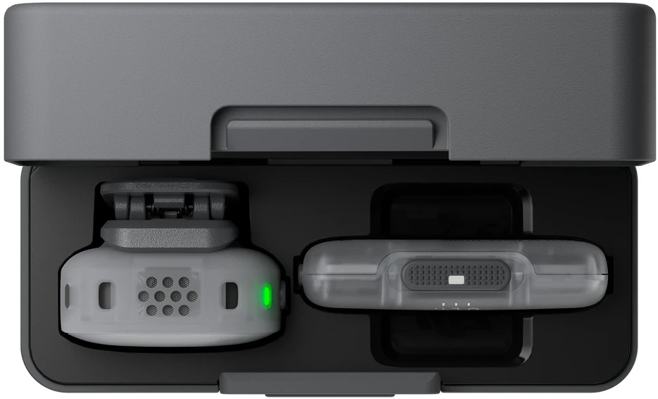 DJI Mic Mini 2 (1 siųstuvas + 1 mobilusis imtuvas + įkrovimo dėklas)