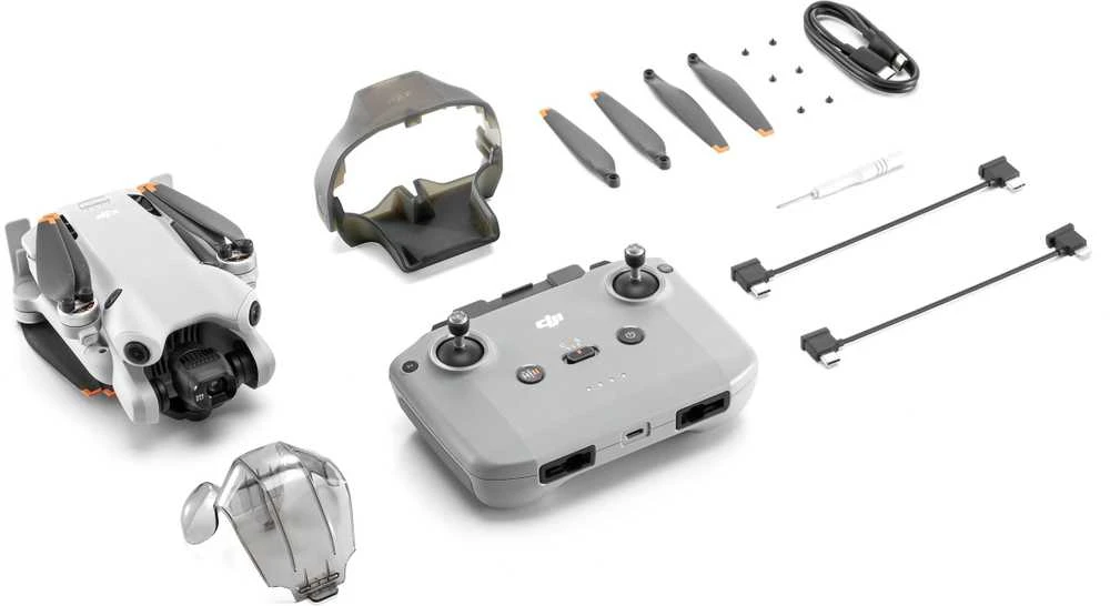 DJI Mini 4 Pro (DJI RC-N2) dronas