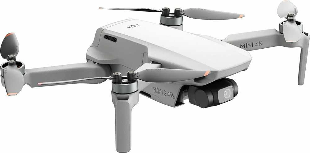 Dronas DJI Mini 4K su RC-N1C valdymo pultu
