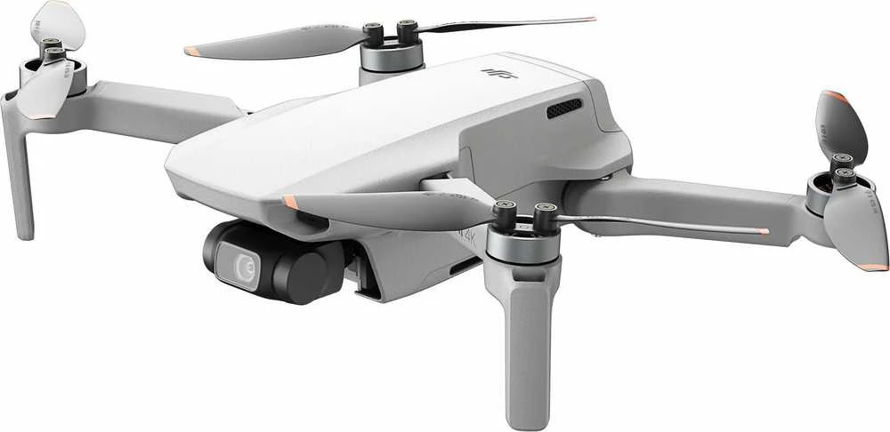 Dronas DJI Mini 4K su RC-N1C valdymo pultu