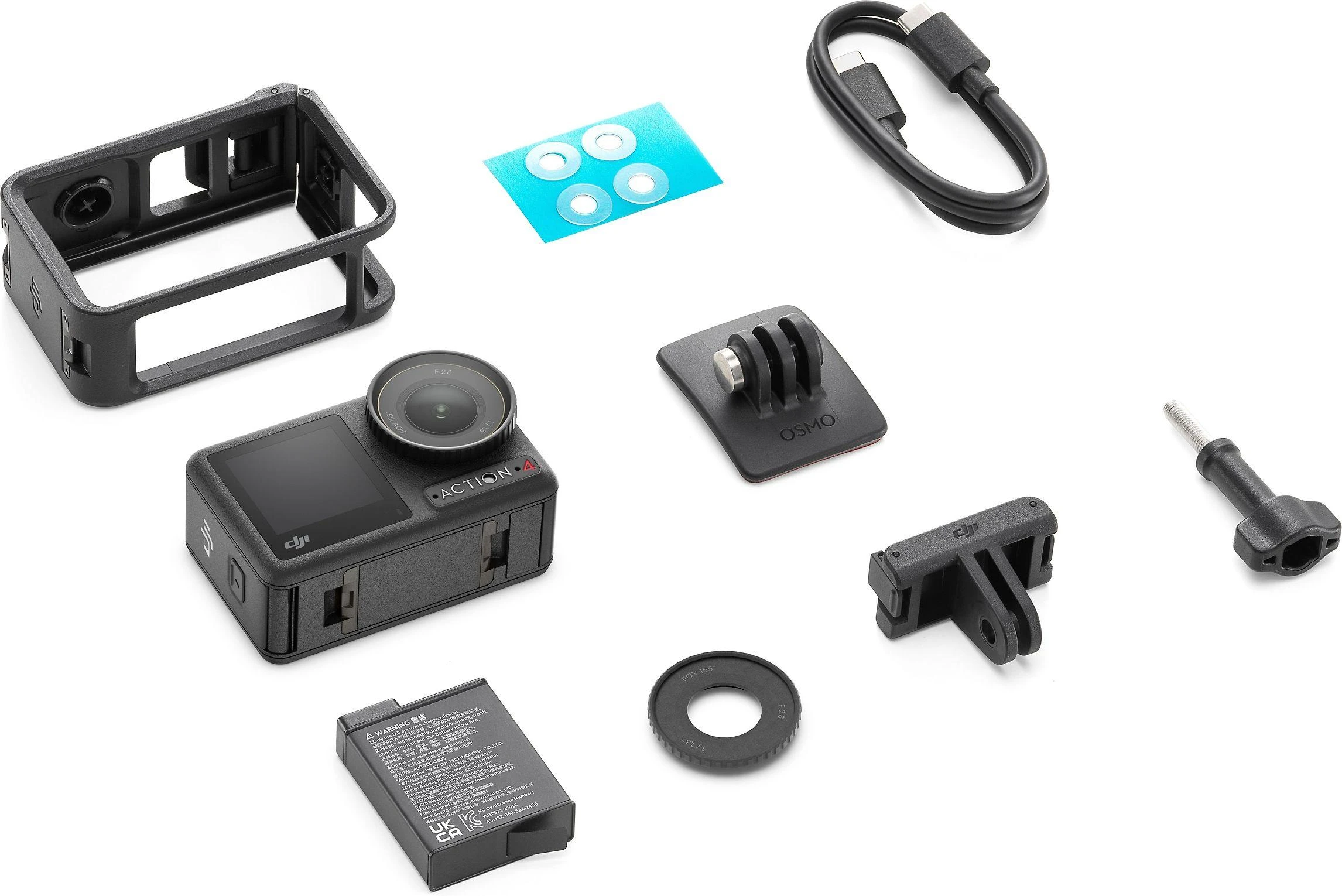 DJI Osmo Action 4 veiksmo kamera / Standard Combo
