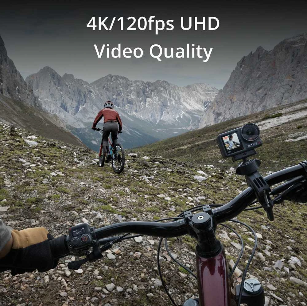 DJI Osmo Action 4 veiksmo kamera / Standard Combo