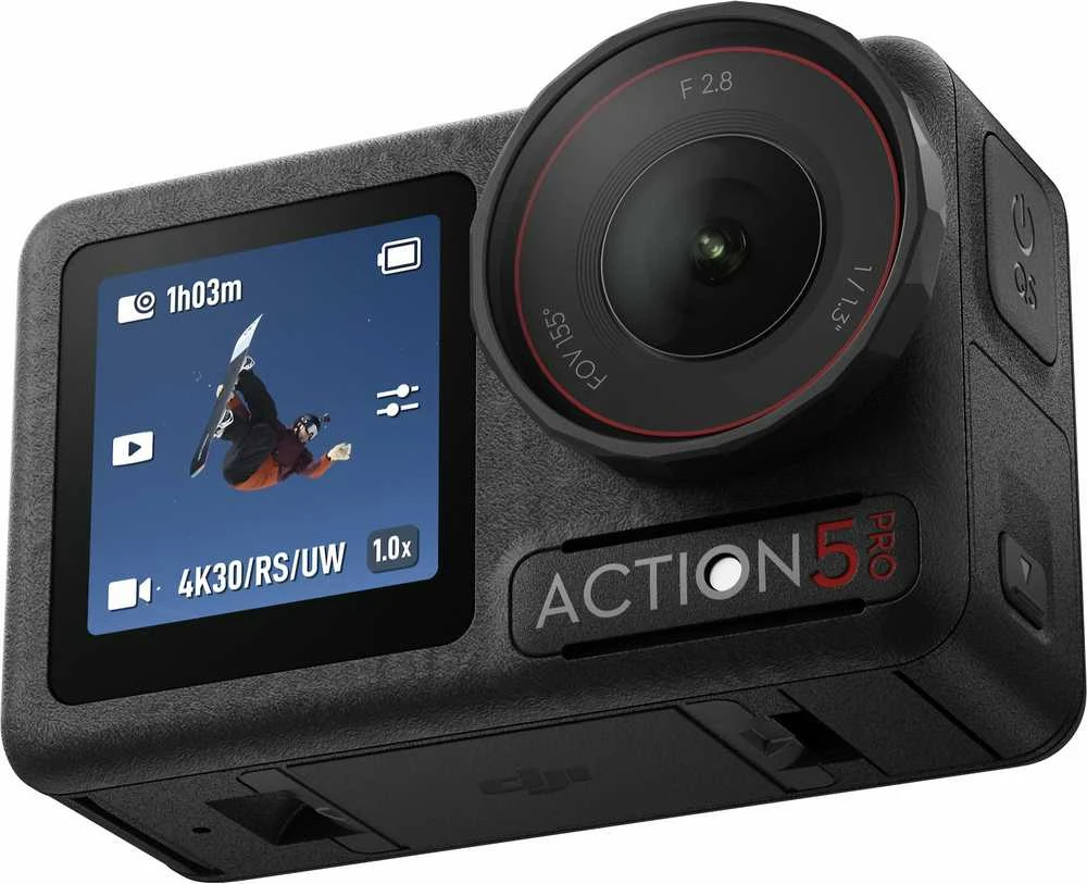 DJI Osmo Action 5 Pro standartinis derinys