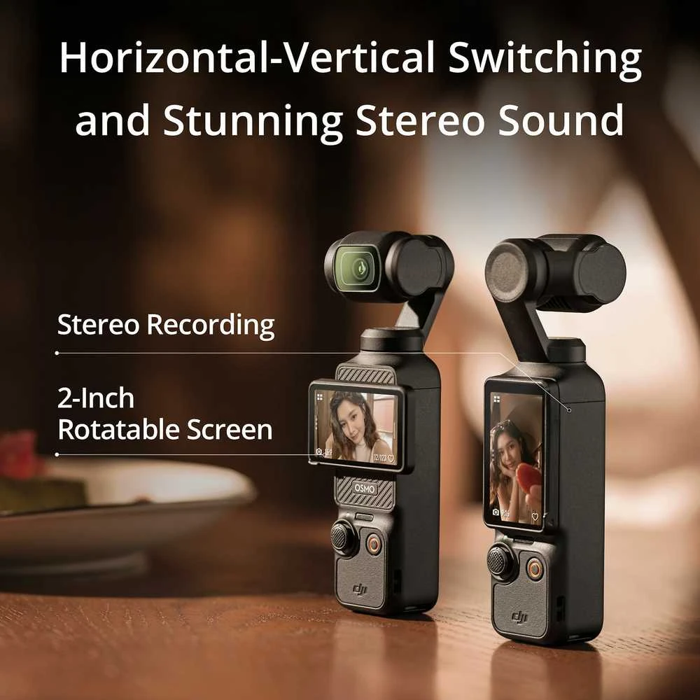 DJI Osmo Pocket 3  Standart kamera