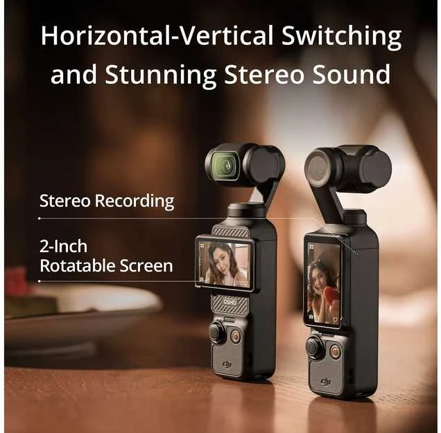 DJI Osmo Pocket 3  Standart kamera