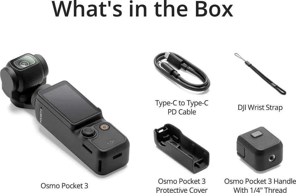 DJI Osmo Pocket 3  Standart kamera