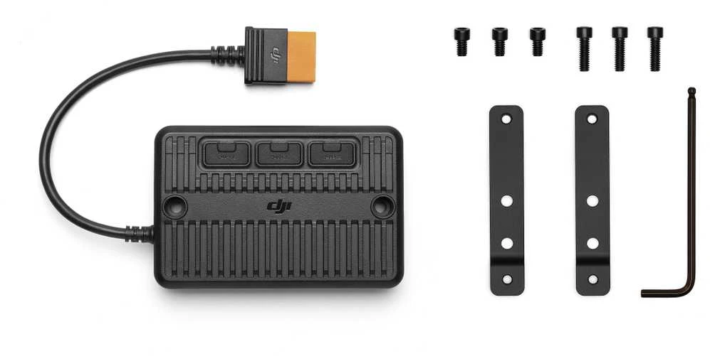 DJI MPPT adapteris su montavimo priedais