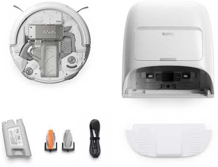 Plaunantis robotas siurblys su stotele DJI ROMO A  | CP.CR.00000054