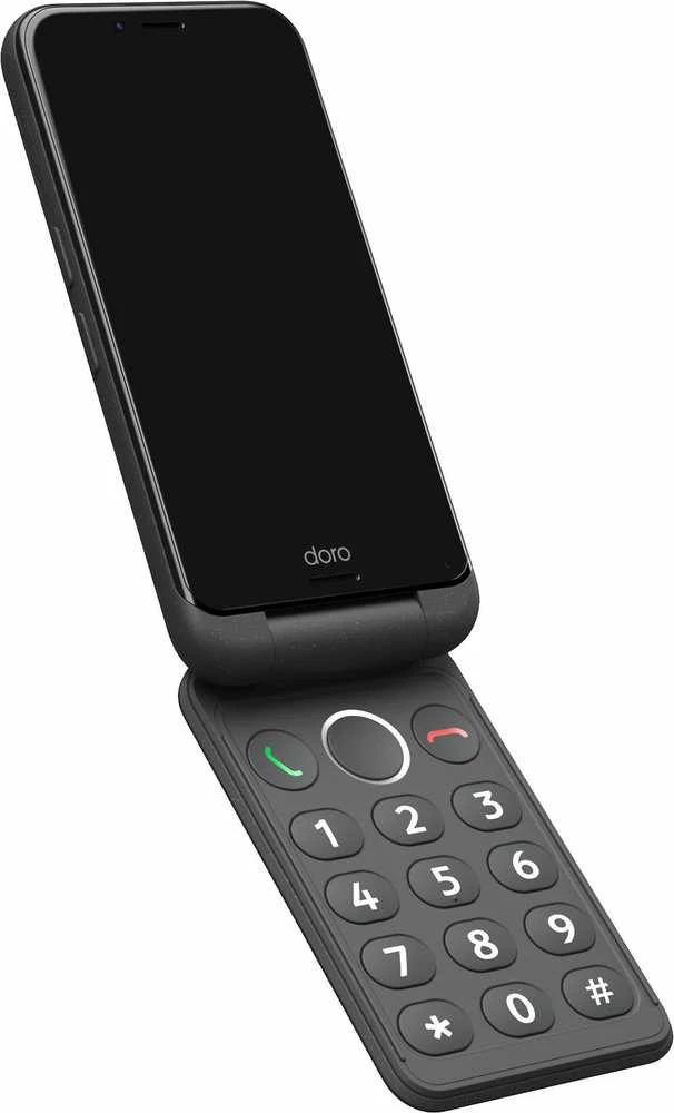 Doro Aurora A21 išmanusis telefonas, grafito spalvos