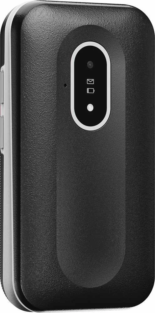 Doro Leva L21, Clamshell, Single SIM, 7.11 cm (2.8"), 2 MP, 1150 mAh, Juodas, Baltas