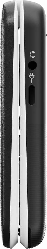 Doro Leva L21, Clamshell, Single SIM, 7.11 cm (2.8"), 2 MP, 1150 mAh, Juodas, Baltas