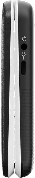 Doro Leva L21, Clamshell, Single SIM, 7.11 cm (2.8"), 2 MP, 1150 mAh, Juodas, Baltas
