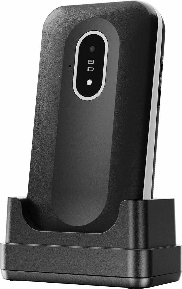 Doro Leva L21, Clamshell, Single SIM, 7.11 cm (2.8"), 2 MP, 1150 mAh, Juodas, Baltas