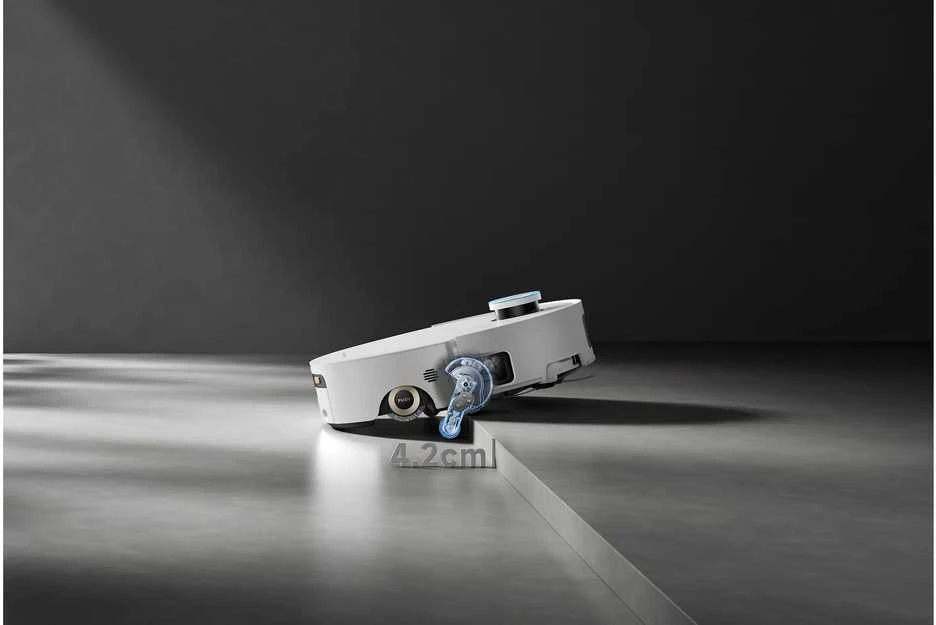 Robotas dulkių siurblys Dreame Aqua10 Ultra Roller, baltas