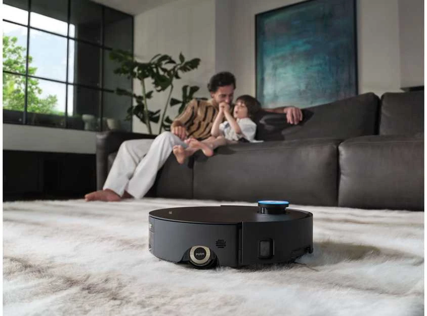 Robotas dulkių siurblys Dreame Aqua10 Ultra Roller, Juodas