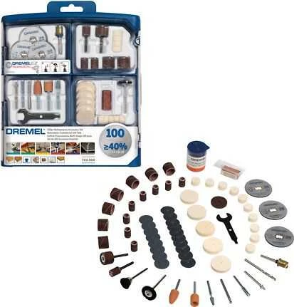 100 dalių DREMEL® universalių priedų rinkinys