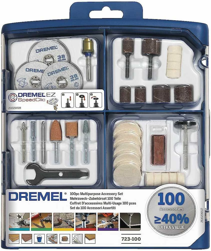 100 dalių DREMEL® universalių priedų rinkinys