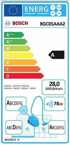 Dulkių siurblys Bosch Serie 2 Cleann'n Parquet BGC05AAA2