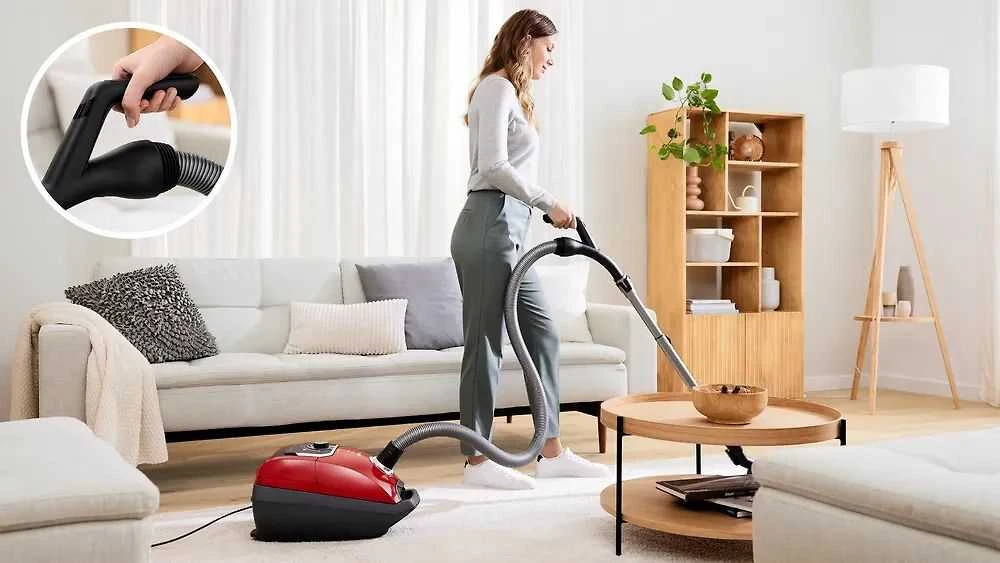 Dulkių siurblys Bosch Serie 8 ProAnimal BGB8PET3A pölynimuri, punainen