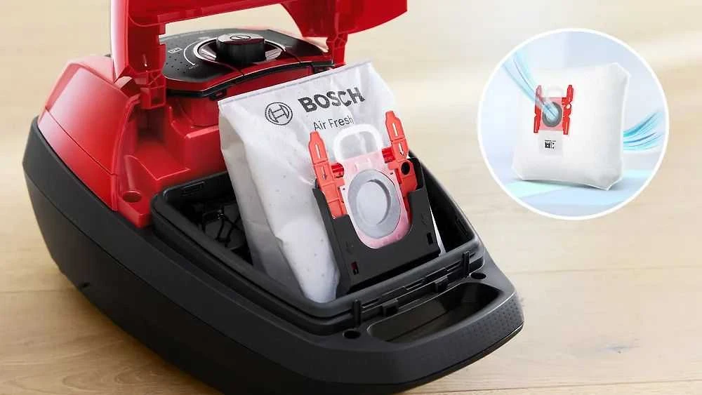 Dulkių siurblys Bosch Serie 8 ProAnimal BGB8PET3A pölynimuri, punainen