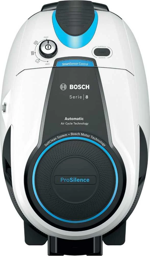 Bosch Dulkių siurblys be maišelio Pro Silence, Baltos spalvos (BGS7SIL1)