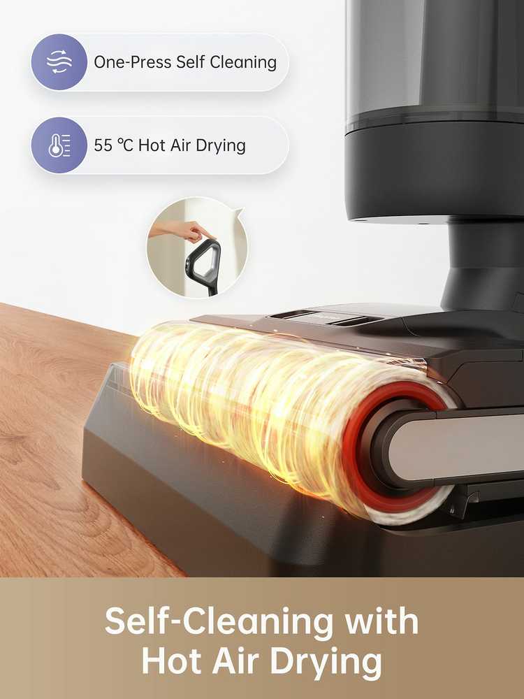 Drėgno plovimo siurblys Dreame H12 Pro, Baltas