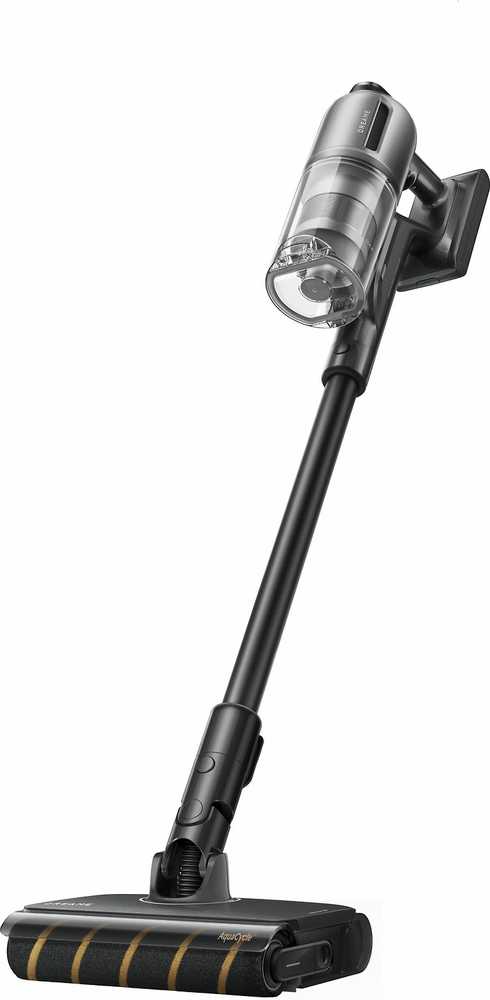 Dulkių siublys-šluota su plovimo funkcija Dreame Z30 AquaCycle, Juodas