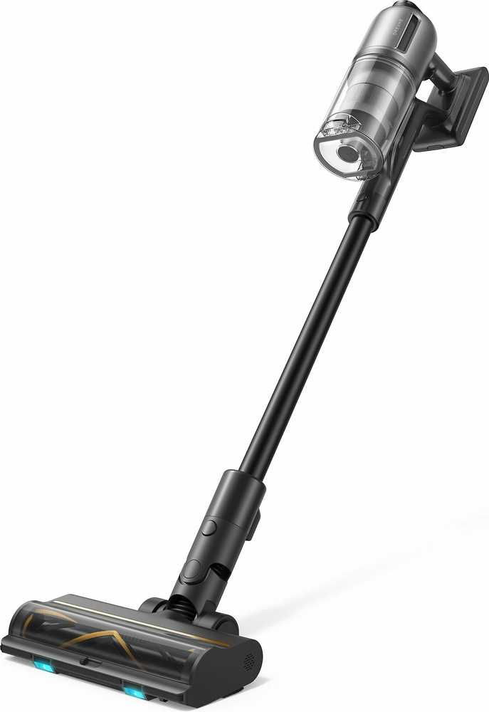 Dulkių siublys-šluota su plovimo funkcija Dreame Z30 AquaCycle, Juodas
