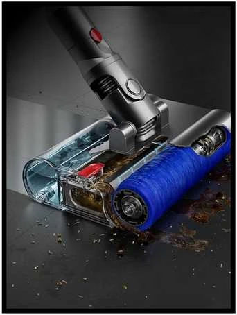 Dyson V10 Submarine 2-in-1 Laidinė Dulkių Siurblys Baterijomis Sausas & Šlapias Be Maišelio 0.76 L Varis, Pilkas