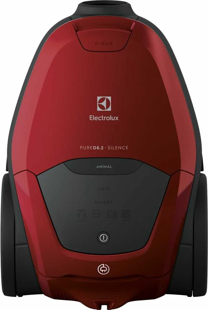 Electrolux Dulkių siurblys PD82-ANIMA Pure D8 Bagled, Galia 600 W, Dulkių talpa 3,5 L, Raudona